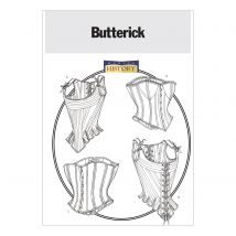 Patron Butterick 4254 - Corsets femme du 34 au 38 - Butterick - Mondial Tissus