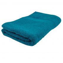 Drap de douche turquoise 70x140cm - Mondial Tissus