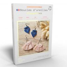 French kits DIY - Boucles d'oreilles frangettes - Les French Kits - Mondial Tissus
