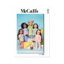 Patron McCall's 8378 - Vêtements de poupées - McCall's - Mondial Tissus