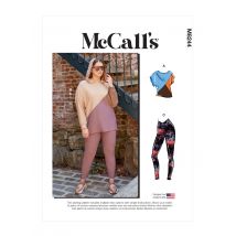 Patron McCall's 8244B5 - Ensemble Top et Legging Femme du 36 au 44 - McCall's - Mondial Tissus