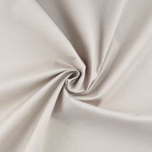 Tissu satin coton uni lin - Mondial Tissus