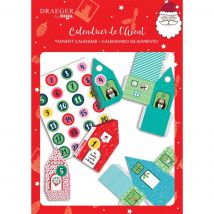 Kit DIY - calendrier de l'avent à monter et à remplir - Mondial Tissus