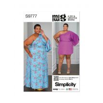 Patron Simplicity S9777.W3 - Minirobe Maxirobe 58 - 66 - Simplicity - Mondial Tissus