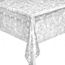 Nappe transparente bulles - Mondial Tissus