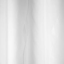 Tissu voile jacquard brodé feuille grande largeur - Mondial Tissus