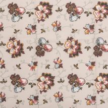 Coupon de tissu fleurs - MT - Mondial Tissus