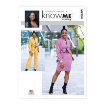 Patron KNOW ME 2004K5 - Tenue streetwear élégante du 36 au 44 FR - Know Me - Mondial Tissus