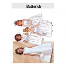 Patron Butterick 3351 Veste et robe filles, facile de 6 à 8 ans - Butterick - Mondial Tissus
