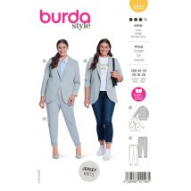 Patron Burda costume Taille 44-54 N° B 5935 - Burda - Mondial Tissus