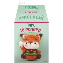 Kit amigurumi renard 130 x 260 x 130 mm - Graine Créative - Mondial Tissus