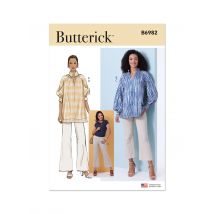 Patron Butterick B6982B5 Femme Tunique du 36 au 44 - Butterick - Mondial Tissus