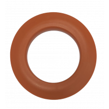 Oeillets clipsables plastique mat 44mm terracotta - Mondial Tissus