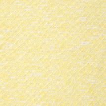 Tissu molleton sweat jaune chiné - Mondial Tissus