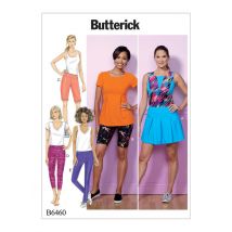 Patron Butterick B6460ZZ Pantalon,Jupe,Short Femme 44-52 - Butterick - Mondial Tissus