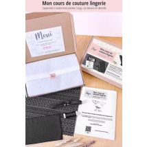 Kit couture coffret Tanga noir du XS au XL - Fitiyoo - Fitiyoo - Mondial Tissus