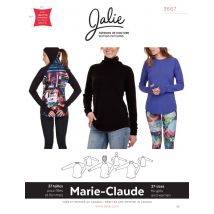 Patron Jalie 3667 t-shirt sport femme kids - Jalie - Mondial Tissus