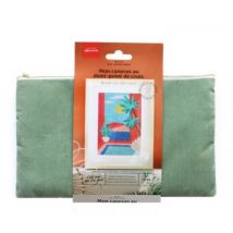 Kit DIY - Mon canevas au demi-point de croix - La Petite Épicerie - La Petite Epicerie - Mondial Tissus