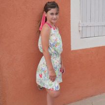 Patron robe top et jupe Rita 2 a 12 ans - Super Bison - Mondial Tissus
