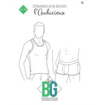 Patron L'Audacieux débardeur et boxer - Les BG - BG - Mondial Tissus