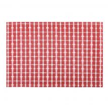 Set de table vinyl 30x45 vichy rouge - Mondial Tissus