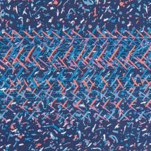 Tissu liberty soie crêpe bleu - Liberty - Mondial Tissus