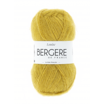 Pelote de laine Louise jaune  (Bergère de France) - Bergère de France - Mondial Tissus