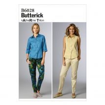 Patron Butterick B6028F5 Pantalon Femme 44-52 - Butterick - Mondial Tissus
