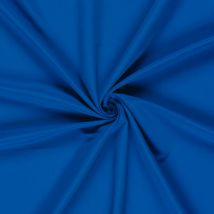 Tissu short de bain recyclé uni bleu - Mondial Tissus