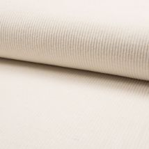Tissu velours côtelé beige - Mondial Tissus
