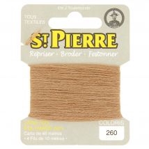 Laine Saint Pierre pour repriser / broder 260 beige rose - St. Pierre - Mondial Tissus