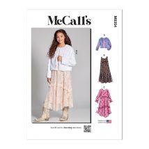 Patron McCall's 8354 - Robe, Dessous de robe et Veste - 7 à 14 ans - McCall's - Mondial Tissus