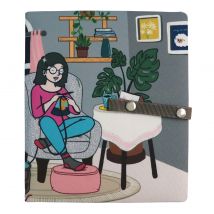 Porte-échantillon pour tricot pliable taille large - Knit Pro - Knit Pro - Mondial Tissus