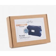 Kit couture DIY - trousse Liberty bleu - Com'1 idée - Mondial Tissus