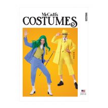 Patron McCall's 8228H5 - Déguisement Femme - Veste et pantacourt de 34 au 42 - McCall's - Mondial Tissus