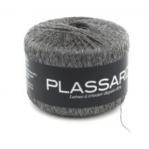 Pelote de fil à tricoter Sidéral anthracite - Plassard - Plassard - Mondial Tissus
