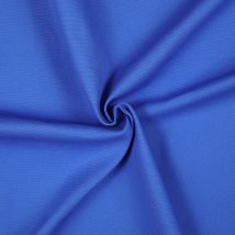 Tissu coton chino Charly bleu - Mondial Tissus