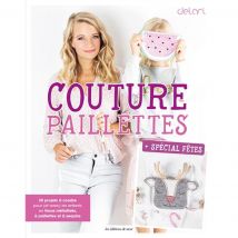 Livre Couture paillettes spécial fêtes - Les éditions de saxe - Mondial Tissus