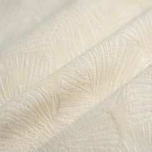 Tissu nappe jacquard anti-tache Eve écru - MT - Mondial Tissus