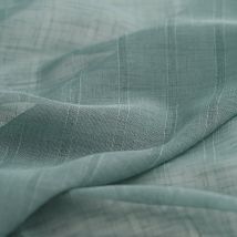 Tissu étamine Scala vert d'eau - 3m - Linder - Mondial Tissus