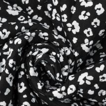 Coupon 2m matelassé léopard noir - Promod Couture - Promod Couture - Mondial Tissus