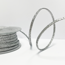 Soutache 3mm argent - Mondial Tissus