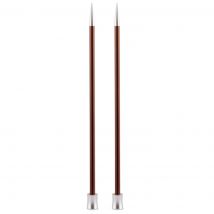 Aiguille tricot aluminium Zing 5,5mm - Knit Pro - Mondial Tissus