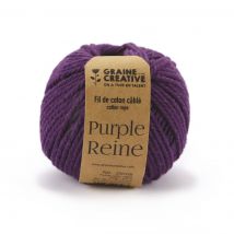 Coton cablé macramé 2,5mm violet 80 m - Graine Créative - Mondial Tissus