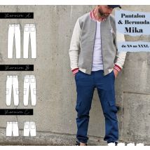 Patron Mika pantalon homme du XS au XXXL - SuperBison - Super Bison - Mondial Tissus