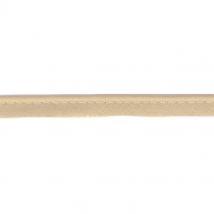 Passepoil lin 10mm beige - Mondial Tissus