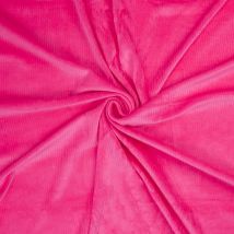 Tissu velours côtelé recyclé rose - Albstoffe - Albstoffe - Mondial Tissus