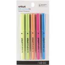 Cricut - Assortiment 5 marqueurs néon pointe 1mm infusible ink