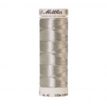 Bobine de fil à coudre Mettler Metallic argenté - Mettler - Mondial Tissus