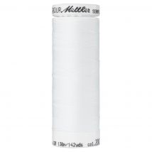 Bobine de fil à coudre élastique Seraflex Mettler blanc - Mettler - Mondial Tissus